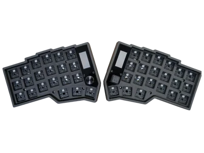 ZMK Corne LCD Combo Teclado Mecanico Inalámbrico