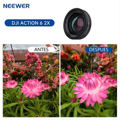 Filtro Macro 2X NEEWER para DJI Osmo Action 6