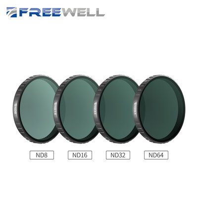 Filtros ND8/16/32/64 FREEWELL para DJI Osmo Action 6