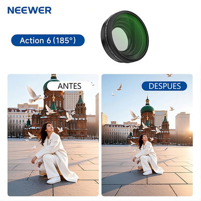 Filtro Ultra Gran Angular NEEWER para DJI Osmo Action 6