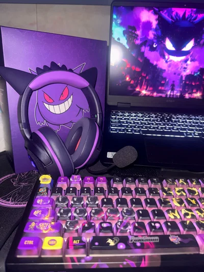 Auricular Razer x Pokemon Kraken v2 Gengar