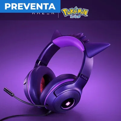 Auricular Razer x Pokemon Kraken v2 Gengar