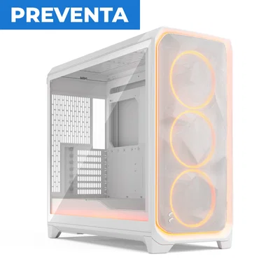 Gabinete Fractal Design Meshify 3 XL Ambience Pro RGB Blanco
