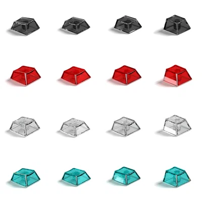 Keycaps PC Cherry Transparentes Varios colores