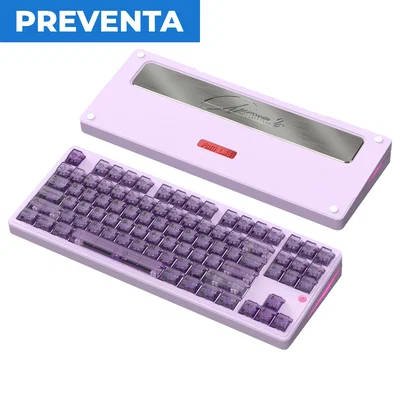 WOB PMO Aurora80 Wireless Combo Teclado Mecanico Aluminio Inalámbrico