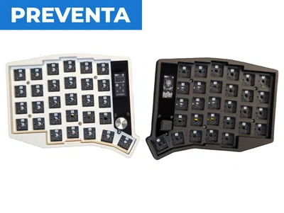 ZMK Sofle LCD Combo Teclado Mecanico Inalámbrico
