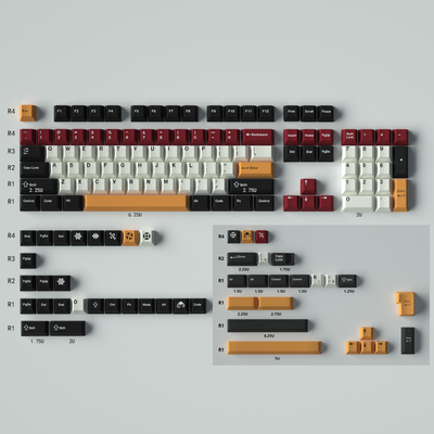 Keycaps PBT Cherry Compose 129+23 Key