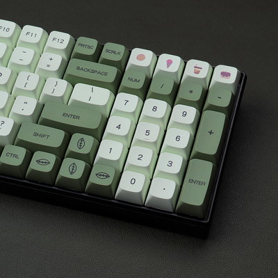 Keycaps PBT XDA Matcha EN 124 Keys