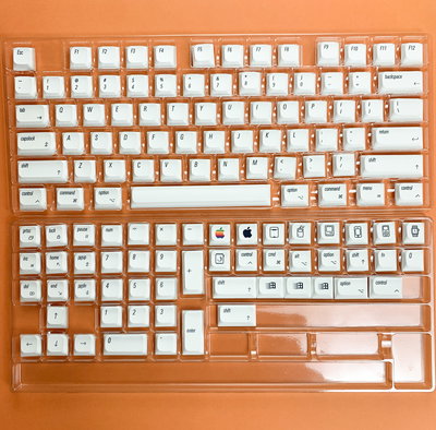 Keycaps PBT JWA Mac 127 Keys