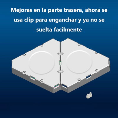 Luces ambientales Gen 2 triangular panel led simil nanoleaf cololight