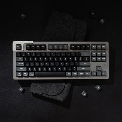 Keycaps ABS MSA Gray On Black 150 Keys