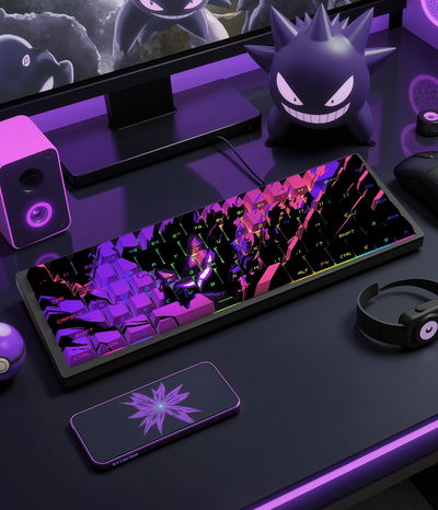 Keycaps PBT Cherry Gengar 129 Keys