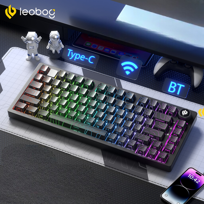 LeoBog Hi75C PRO Combo Teclado Mecánico aluminio