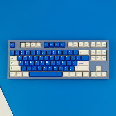 Keycaps ABS Cherry Aifei White On Blue 172 Keys