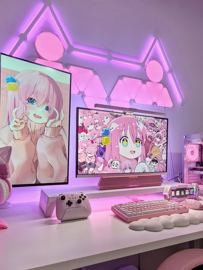 Luces ambientales PRO triangular panel led RGB simil nanoleaf