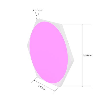 Luces ambientales PRO hexagonal panel led simil nanoleaf cololight