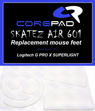 Glides Corepad Logitech G Pro Superlight Pro Air Skates Teflón para mouse