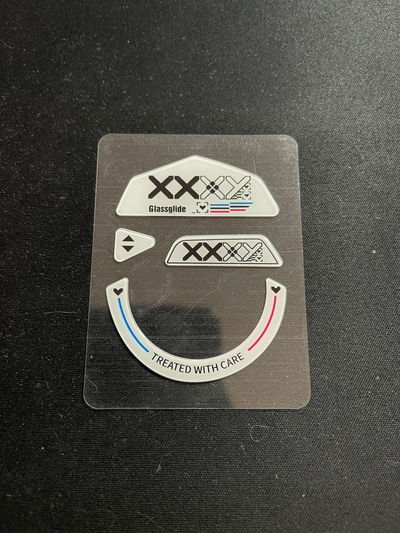 Glides Vidrio Logitech G502 inalámbrico Skates para mouse