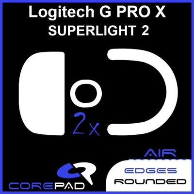 Glides Corepad Logitech G Pro X Superlight 2 Pro Air Skates Teflón para mouse