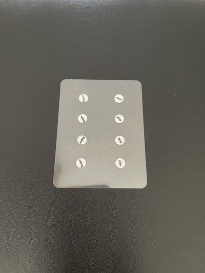 Glides Vidrio Redondo Skates para mouse