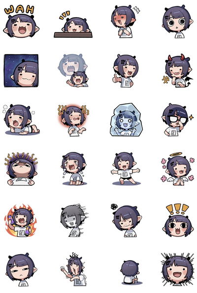 Sticker Hololive 3cm