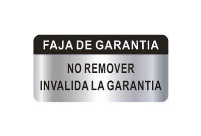 Fajas Seguridad Garantia Autoadhesivas Void 3x1.5cm