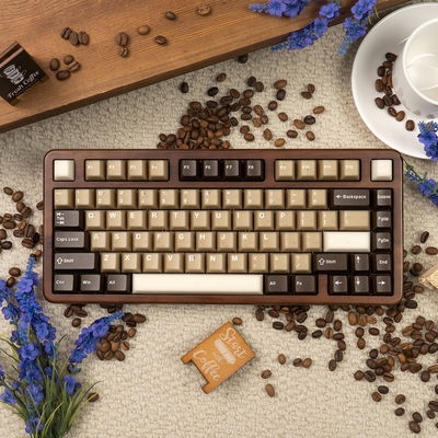 Keycaps PBT +PC Cherry Coco Latte 164 Keys
