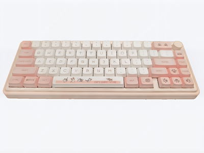 Cidoo Nebula Rosa Teclado Mecanico Inalámbrico Wireless 