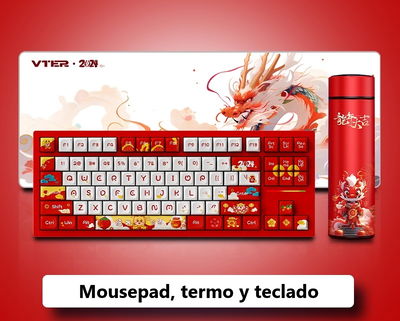 Vter Galaxy80 PRO Wireless Combo Teclado Mecanico Aluminio Inalámbrico
