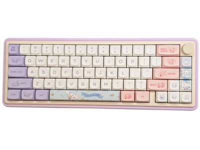 Cidoo Nebula Lila Teclado Mecanico Inalámbrico Wireless 