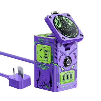 Estación de carga Pisen PRO 140w Mag Station Qi Type C USB