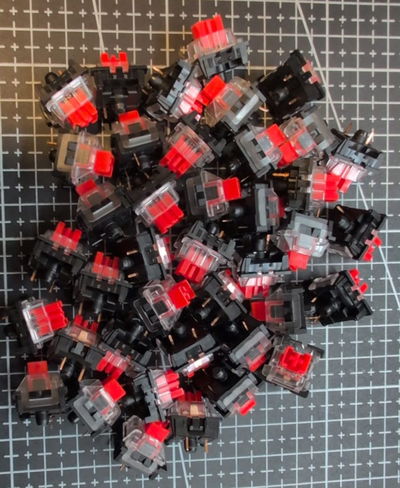 OUTLET 40 Switches Red Lineal (fabricado por Outemu)