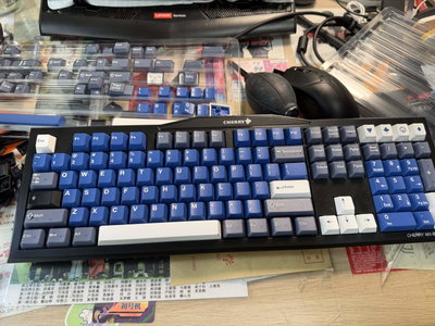 Keycaps ABS +PC Cherry Blue Samurai 163 Keys