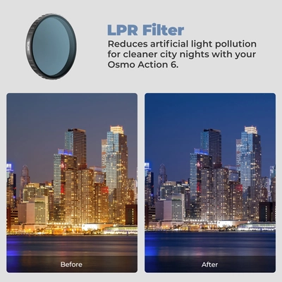 Filtro LPR FREEWELL para DJI Osmo Action 6