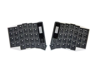 ZMK Sofle Low Profile LCD Combo Teclado Mecanico Inalámbrico