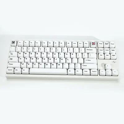 Keycaps PBT KOA Minimalist White EN 135 Keys