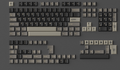 Keycaps ABS Cherry Apes 163 Keys