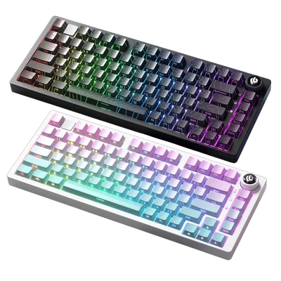 LeoBog Hi75C PRO Combo Teclado Mecánico aluminio Inalámbrico