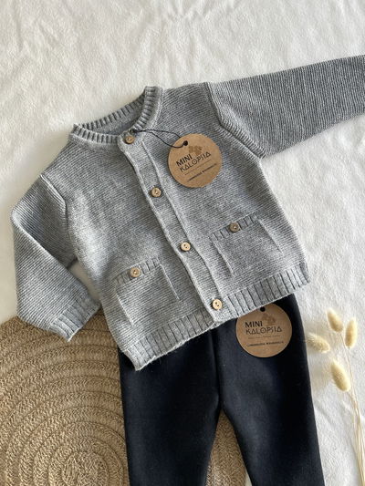 Cardigan tejido (6m)