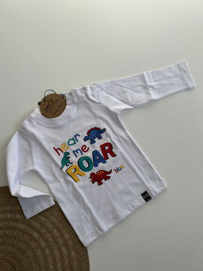 Remera ML blanca roar 