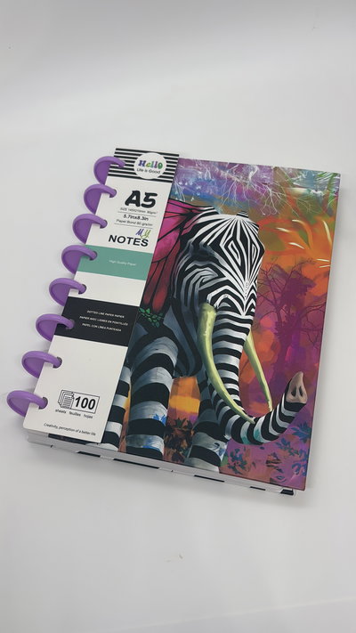 Cuaderno A4 hojas desmontables 
