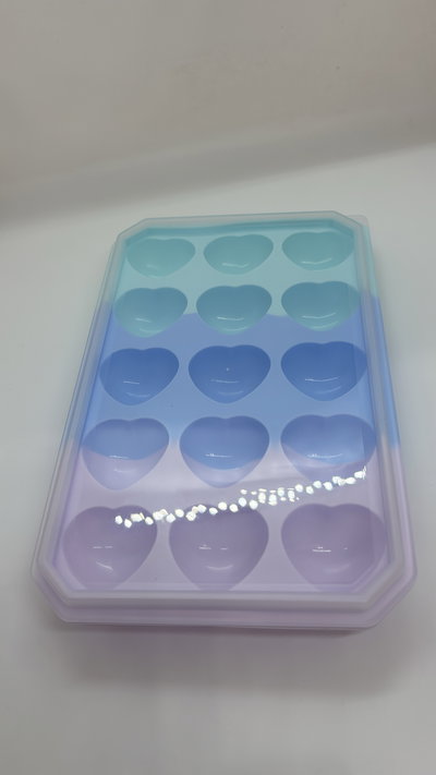 Cubetera de silicona con tapa