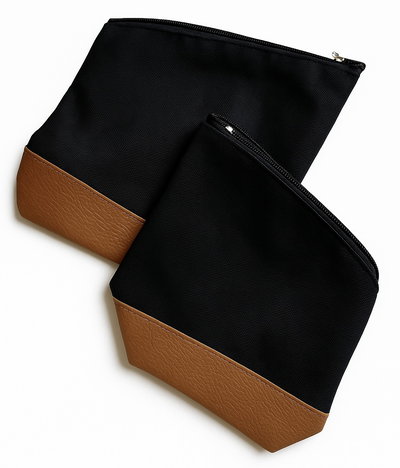 Yerbera y azucarera de tela