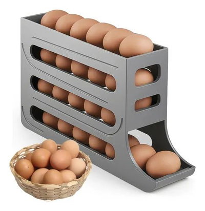 Huevera soporte 4 pisos