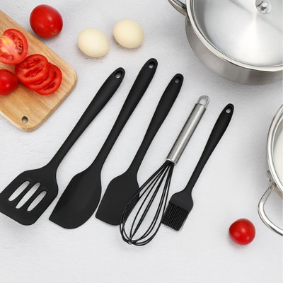Set utensilios de silicona x5