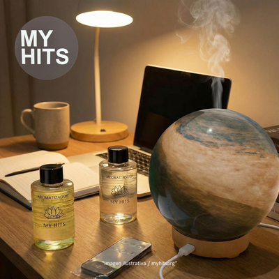 Humificador 3D Glass Jupiter + 2 Fragancias DE REGALO