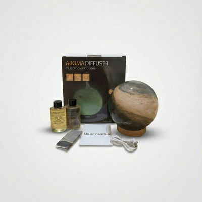 Humificador 3D Glass Jupiter + 2 Fragancias DE REGALO