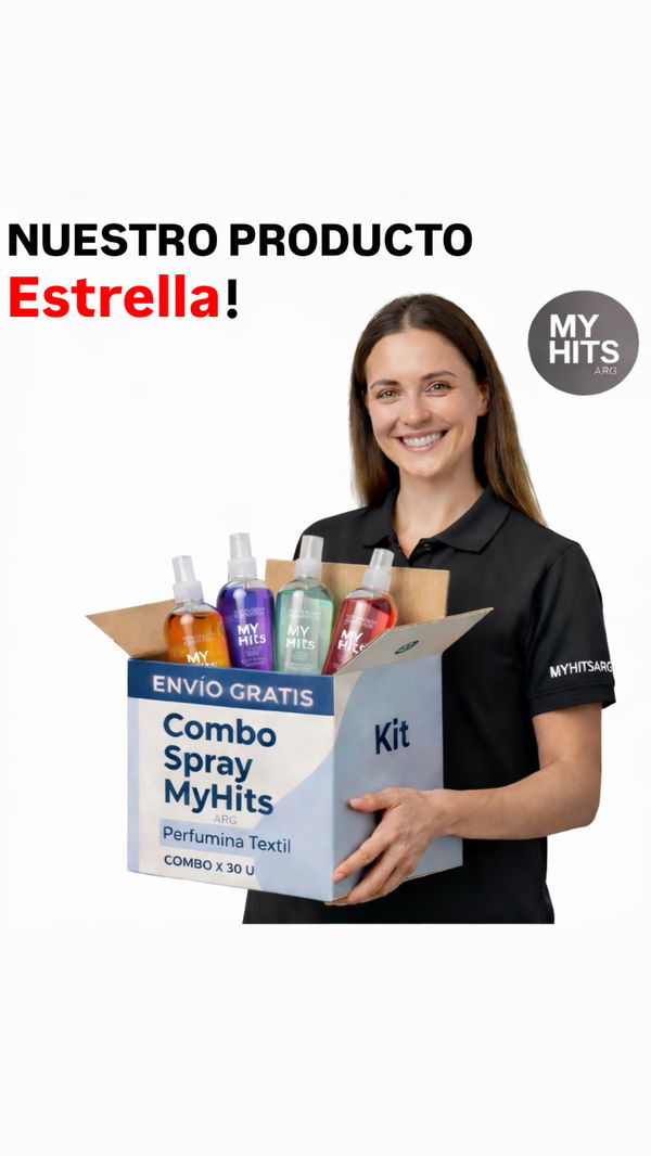 Combo Spray 30 Unidades (30 Unidades de Perfumina Spray 250cc)