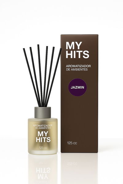 Difusor Varillas 125cc My Hits - Ambientes y Habitaciones