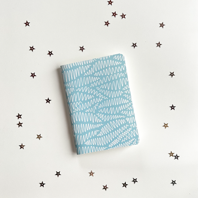 Libreta A6 - Celeste